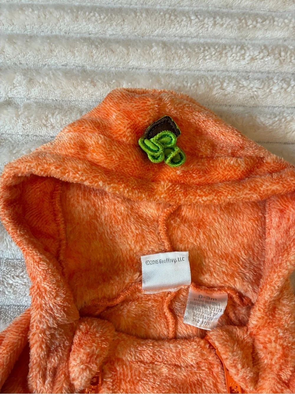 🎃 NWOT Koala Kids 0-3M Jack-O’-Lantern Pumpkin Footie